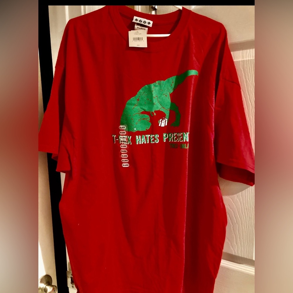 T-Rex at Disney Springs Red T-Shirt Size (Mens) XXL New With Tags